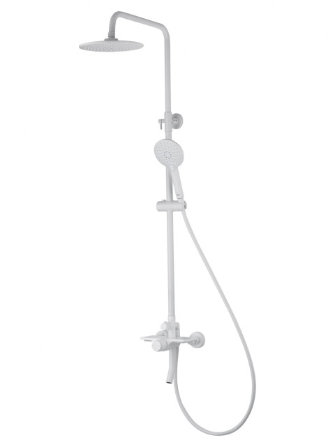 Душевая система WONZON & WOGHAND CLICK, Белый матовый (WW-N3S962-MW)