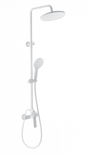 Душевая система WONZON & WOGHAND, Белый матовый (WW-B3200-MW)