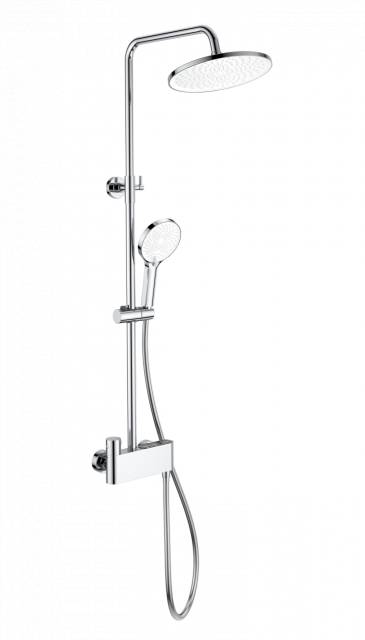 Душевая система с термостатом WONZON & WOGHAND MUSE Corno, Хром (WW-B3110-CR)