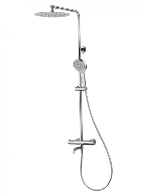 Душевая система с термостатом WONZON & WOGHAND STICK, Хром (WW-88739903-CR)