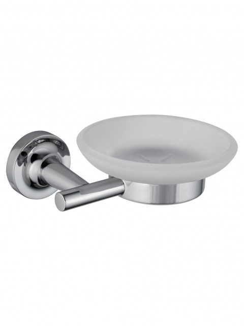 Мыльница с держателем WONZON & WOGHAND SIMPLE, Хром (WW-6522)