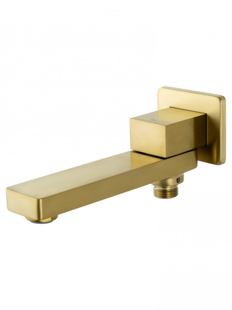 Носик с дивертором WONZON & WOGHAND, Брашированное золото (WW-88SZ06-BG)