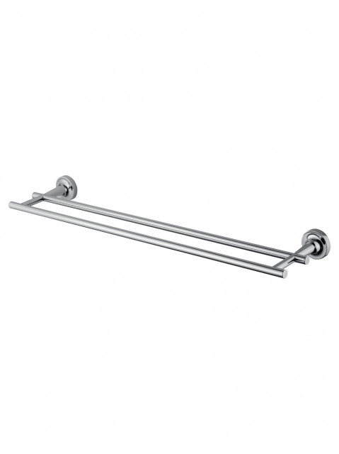 Полотенцедержатель двойной WONZON & WOGHAND SIMPLE, Хром (WW-6511)