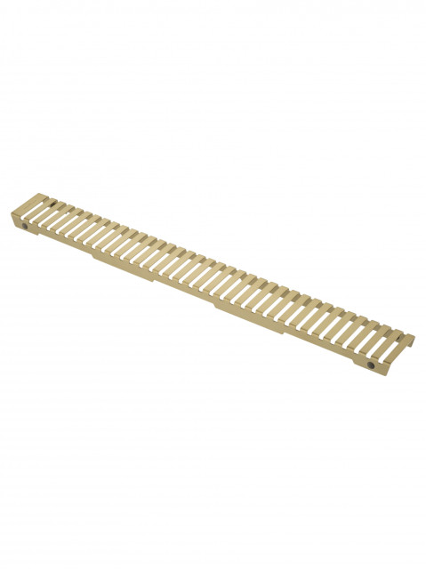 Решетка для душевого трапа 60 см WONZON & WOGHAND, Брашированное золото (WW-651600L-BG)