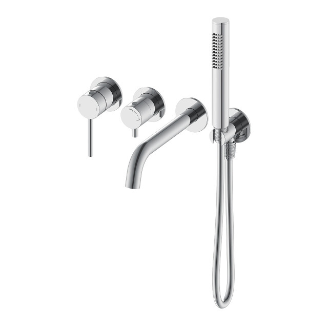Смеситель для ванны встраиваемый WONZON & WOGHAND STICK, Хром (WW-889017-CR)