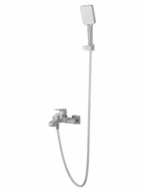 Смеситель для ванны с душем WONZON & WOGHAND FLEX, Брашированный никель (WW-88037072-BN)