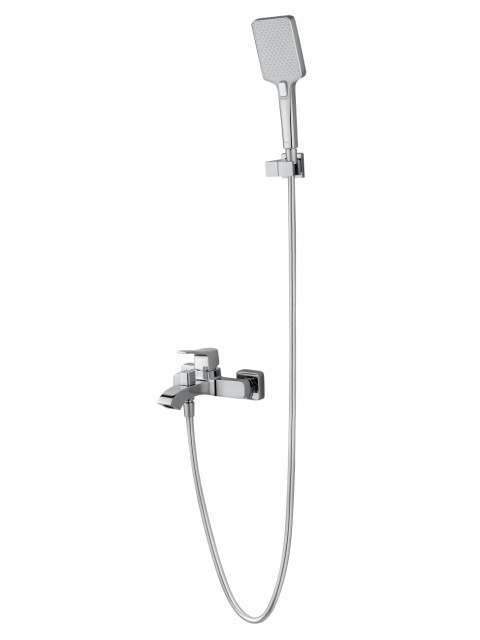 Смеситель для ванны с душем WONZON & WOGHAND FLEX, Хром (WW-88037072-CR)