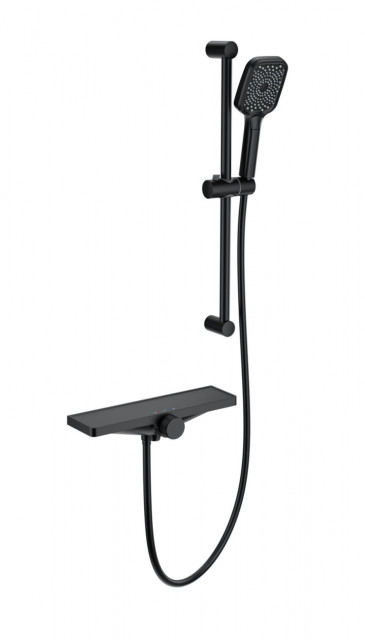 Смеситель для душа WONZON & WOGHAND Onix, Черный матовый (WW-B2551-A-MB)