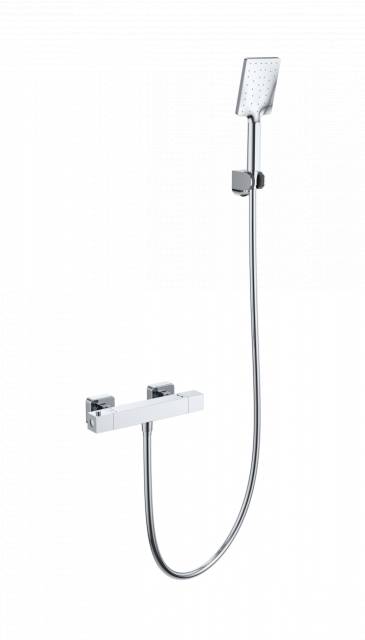Смеситель для душа с термостатом WONZON & WOGHAND STAY 3, Хром (WW-B2062-A-CR)