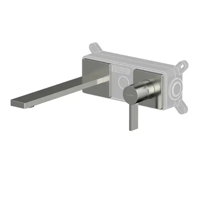 Смеситель для умывальника скрытого монтажа WHITECROSS XT1425NIB (брашированный никель)