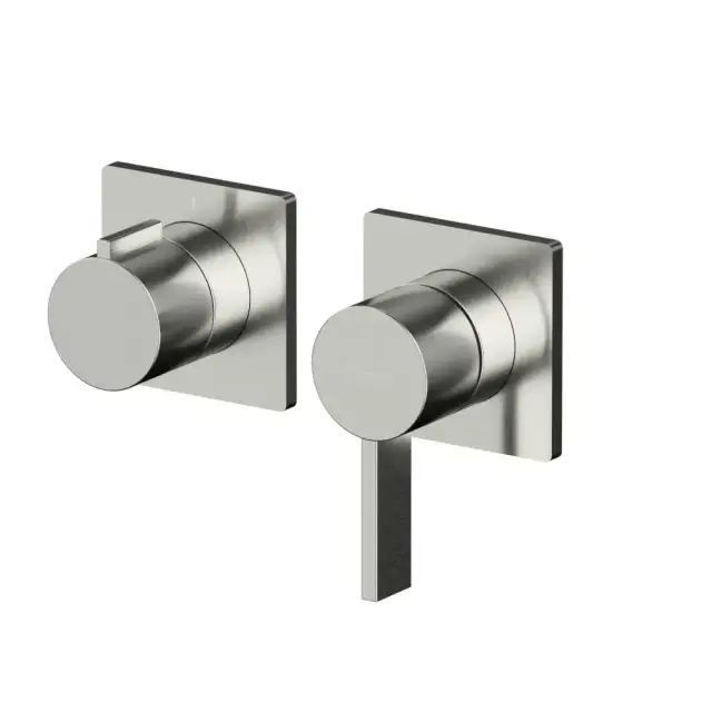 Внешняя часть смесителя на 3 потребителя WHITECROSS XT1443NIB (брашированный никель)