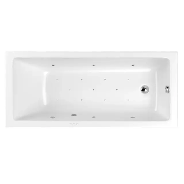 Ванна WHITECROSS Wave 175x70 "RELAX" (хром)