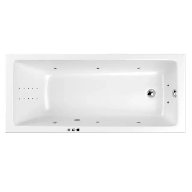 Ванна WHITECROSS Wave 175x70 "SMART NANO" (хром)