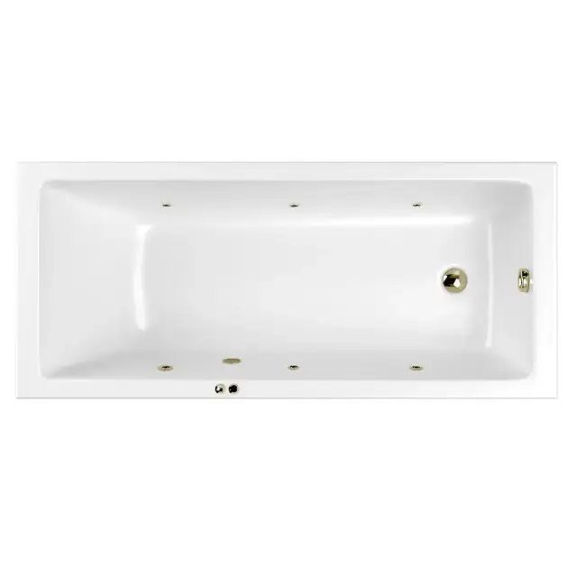 Ванна WHITECROSS Wave Slim 175x70 "SOFT" (бронза)