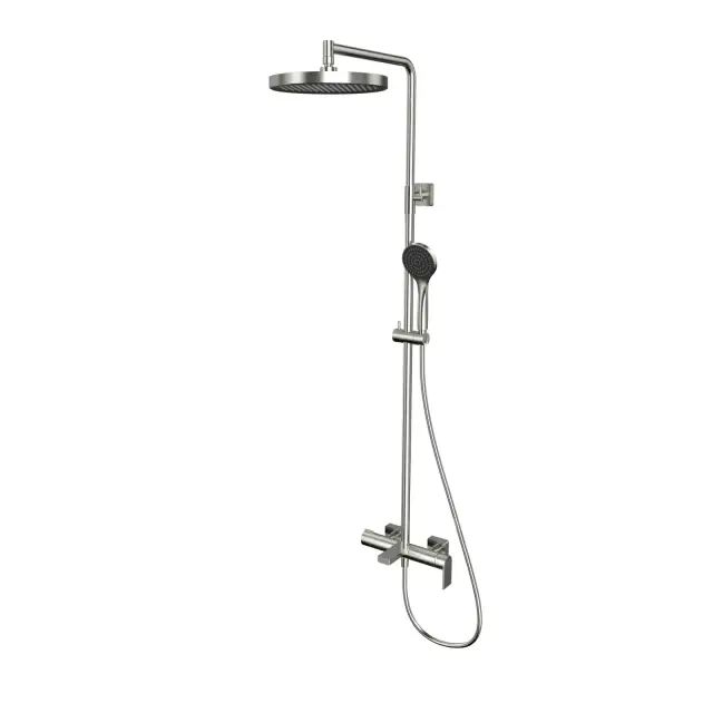 Система для душа наружного монтажа WHITECROSS XI1450BASICNIB (брашированный никель)