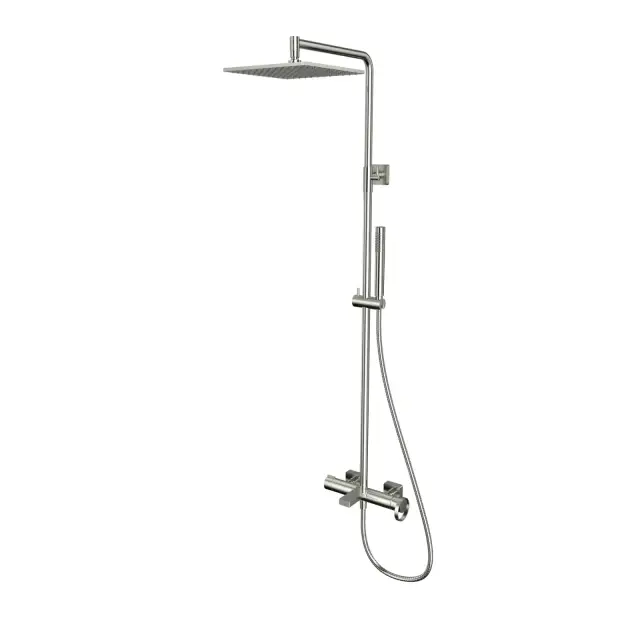Система для душа наружного монтажа WHITECROSS XO1450NIB (брашированный никель)