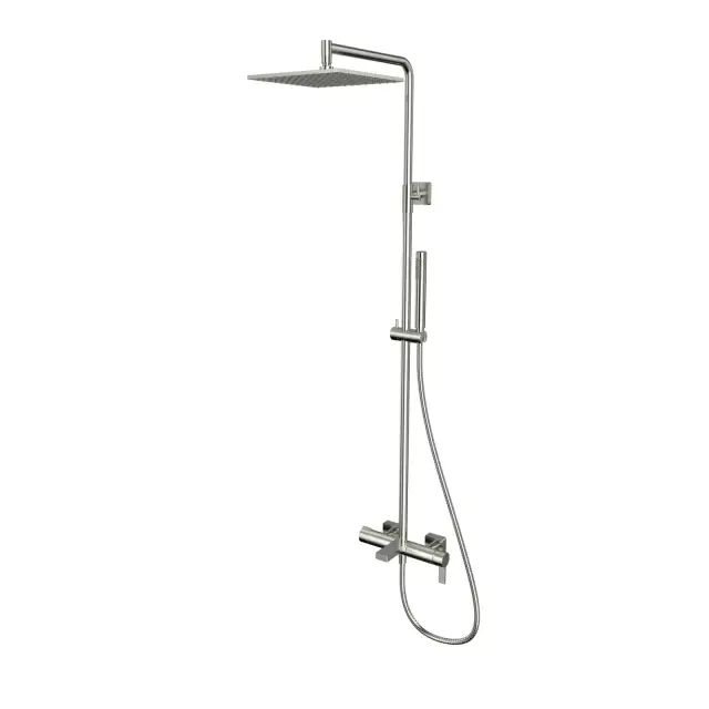 Система для душа наружного монтажа WHITECROSS XT1450NIB (брашированный никель)