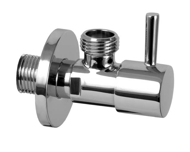 Запорный вентиль 1/2*3/8 Remer 128L1238