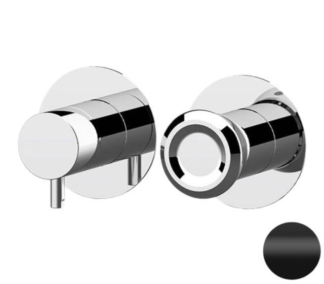 Смеситель для душа Remer Element ET93ZPWBNO, черный матовый