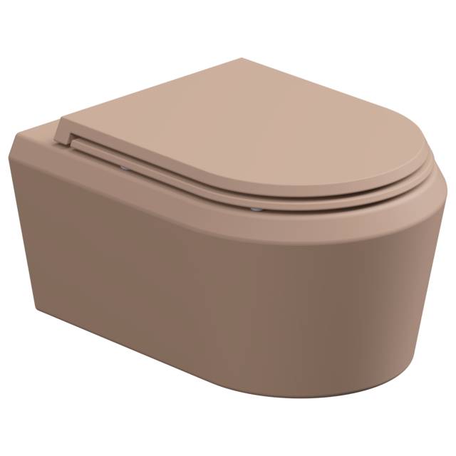 Чаша подвесного унитаза GSG Ceramic Design Cruise CRWCSO032, Cipria Matt