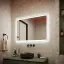Зеркало для ванной комнаты SANCOS Град (City) 100x70 c подсветкой,арт. CI1000