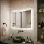 Зеркало для ванной комнаты SANCOS Град (City) 90x70 c подсветкой,арт. CI900