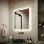 Зеркало для ванной комнаты SANCOS Град (City) 70x80 c подсветкой,арт. CI700