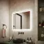 Зеркало для ванной комнаты SANCOS Град (City) 80x70 c подсветкой,арт. CI800