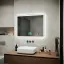 Зеркало для ванной комнаты SANCOS Град 2.0 (City 2.0) 90x70 c подсветкой, арт.CI2.900