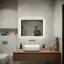 Зеркало для ванной комнаты SANCOS Град 2.0 (City 2.0) 90x70 c подсветкой, арт.CI2.900