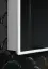 Зеркальный шкаф для ванной комнаты SANCOS Куб (Cube) 60x140x80 с подсветкой, арт.CU600