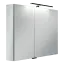 Зеркальный шкаф для ванной комнаты SANCOS Hilton 100x15х75 с LED подсветкой, арт.Z1000
