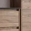 Тумба подвесная SANCOS Либра (Libra) 80x45x50 c двумя ящиками оснащенными доводчиками, Дуб чарльстон, арт. LB80ECH