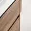Тумба подвесная SANCOS Либра (Libra) 90x45x50 c двумя ящиками оснащенными доводчиками, Дуб чарльстон, арт. LB90ECH