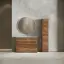 Тумба под раковину SANCOS Либра напольная (Libra Floor) напольная, 120x45x85 c двумя ящиками оснащенными доводчиками, Дуб чарльстон, арт. LB120F-1ECH