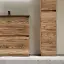 Тумба под раковину SANCOS Либра напольная (Libra Floor) напольная, 90x45x85 c двумя ящиками оснащенными доводчиками, Дуб чарльстон, арт. LB90FECH