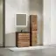 Тумба под раковину SANCOS Либра напольная (Libra Floor) напольная, 70x45x85 c двумя ящиками оснащенными доводчиками, Дуб чарльстон, арт. LB70FECH