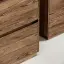 Тумба под раковину SANCOS Либра напольная (Libra Floor) напольная, 60x45x85 c двумя ящиками оснащенными доводчиками, Дуб чарльстон, арт. LB60FECH