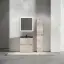 Тумба под раковину SANCOS Либра напольная (Libra Floor) напольная, 70x45x85 c двумя ящиками оснащенными доводчиками, Дуб галифакс натуральный, арт. LB70FEG