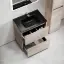 Тумба под раковину SANCOS Либра напольная (Libra Floor) напольная, 70x45x85 c двумя ящиками оснащенными доводчиками, Дуб галифакс натуральный, арт. LB70FEG