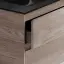 Тумба под раковину SANCOS Либра напольная (Libra Floor) напольная,60x45x85 c двумя ящиками оснащенными доводчиками, Дуб галифакс натуральный, арт. LB60FEG