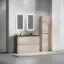 Тумба под раковину SANCOS Либра напольная (Libra Floor) напольная, 120x45x85 c двумя ящиками оснащенными доводчиками, Дуб галифакс натуральный, арт. LB120F-2EG