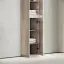 Шкаф-пенал SANCOS Либра напольная (Libra Floor) напольный Дуб галифакс натуральный, 35x30x190  арт. PLB35FEG