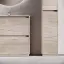 Тумба под раковину SANCOS Либра напольная (Libra Floor) напольная, 90x45x85 c двумя ящиками оснащенными доводчиками, Дуб галифакс натуральный, арт. LB90FEG