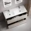 Тумба под раковину SANCOS Либра напольная (Libra Floor) напольная, 120x45x85 c двумя ящиками оснащенными доводчиками, Дуб галифакс натуральный, арт. LB120F-2EG