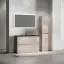 Тумба под раковину SANCOS Либра напольная (Libra Floor) напольная, 120x45x85 c двумя ящиками оснащенными доводчиками, Дуб галифакс натуральный, арт. LB120F-1EG