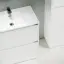 Тумба под раковину SANCOS Либра напольная (Libra Floor) напольная, 80x45x85 c двумя ящиками оснащенными доводчиками, белый глянец, арт. LB80FW