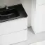 Тумба под раковину SANCOS Либра напольная (Libra Floor) напольная, 80x45x85 c двумя ящиками оснащенными доводчиками, белый глянец, арт. LB80FW
