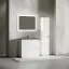 Тумба под раковину SANCOS Либра напольная (Libra Floor) напольная, 90x45x85 c двумя ящиками оснащенными доводчиками, белый глянец, арт. LB90FW