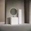 Тумба под раковину SANCOS Либра напольная (Libra Floor) напольная, 90x45x85 c двумя ящиками оснащенными доводчиками, белый глянец, арт. LB90FW